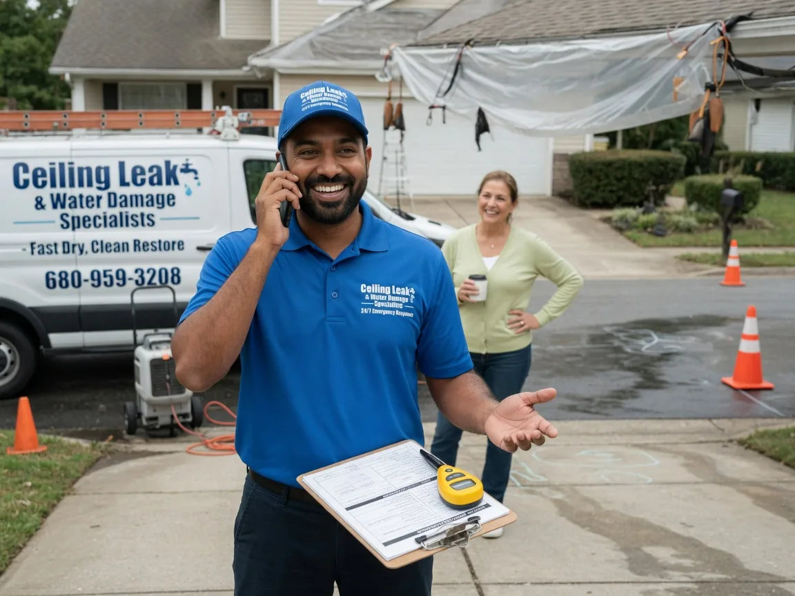 Ceiling Leak Cleanup Inez, TX FAQs